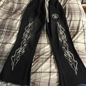 Hellstar Studios Records Vintage Tracksuit Plants Black